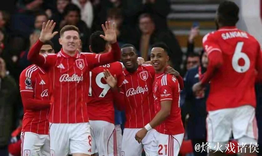 热刺第16轮客战诺丁汉森林0-3告负，本赛季仅获6胜4平6负